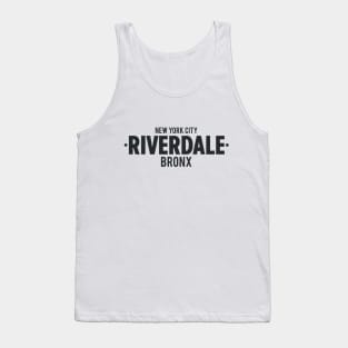 Riverdale Bronx Typography T-Shirt Tank Top